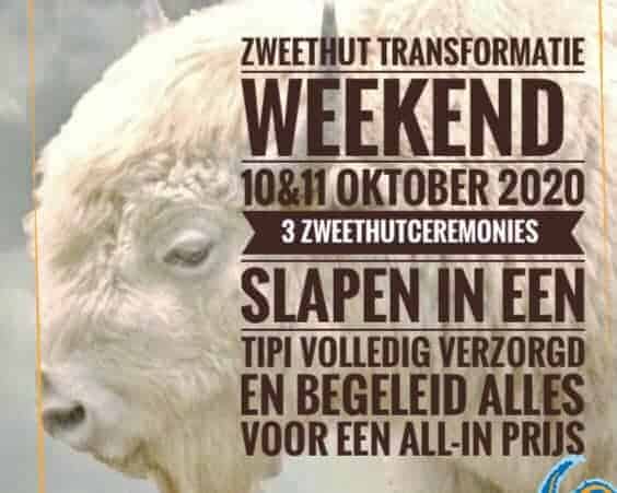 Zweethut Transformatie weekend 10 & 11 oktober 2020