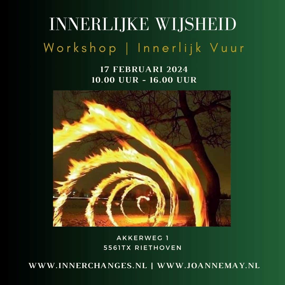 innerlijk vuur een innerlijke wijsheid workshop