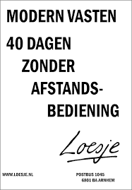 De kracht van vasten.