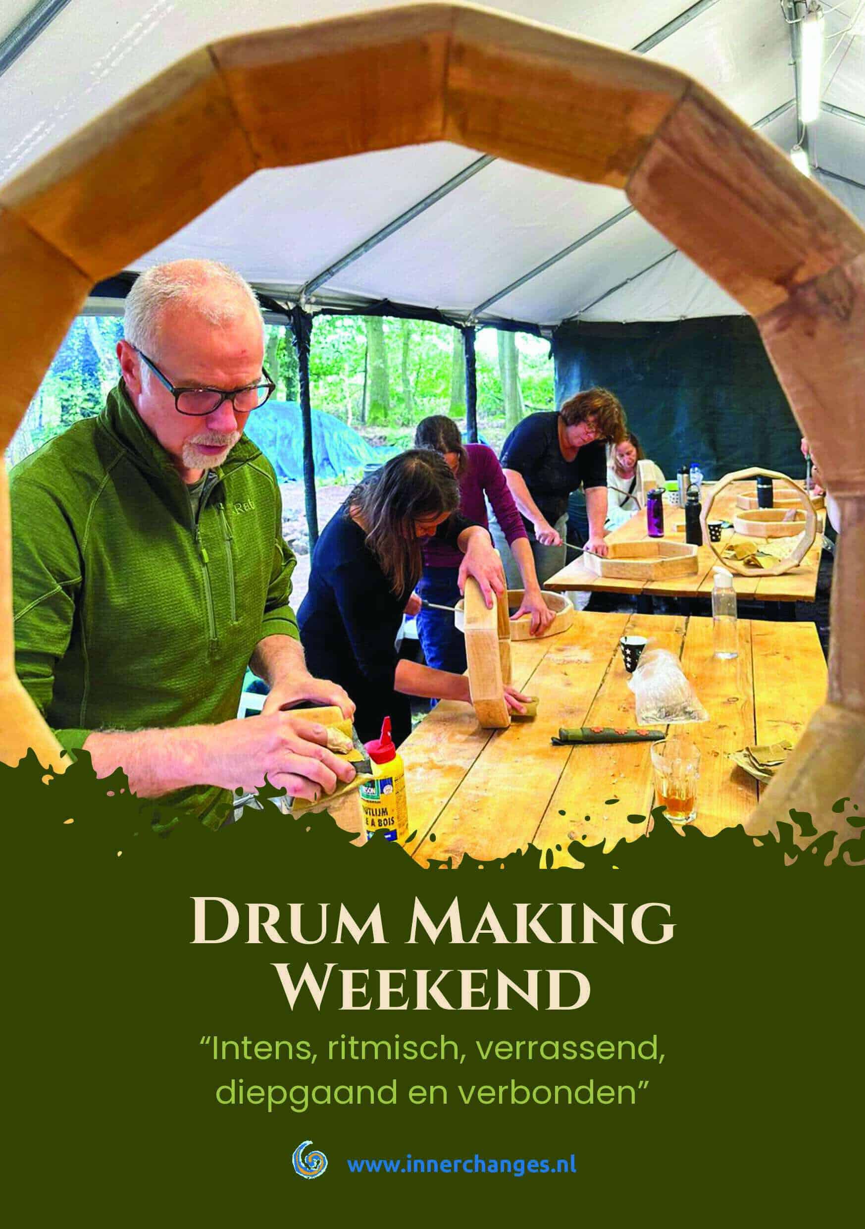 Drum making weekend 3 t/m 5 September 2027